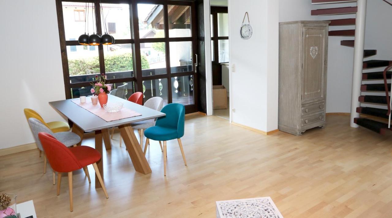 Ferienwohnung Frischluft การ์มิช-พาร์เทนเคียร์เชน ภายนอก รูปภาพ